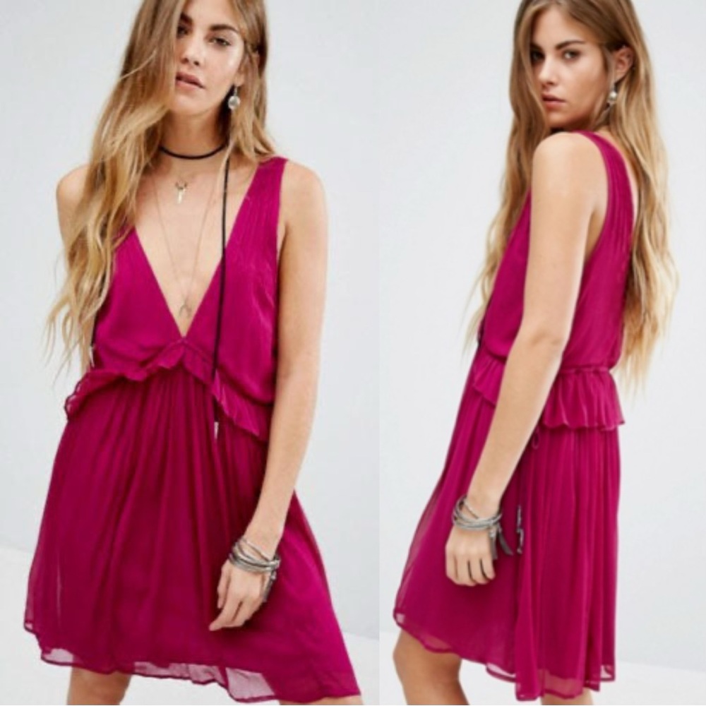 Free People Rio Grande Skater Mini Dress Size XS